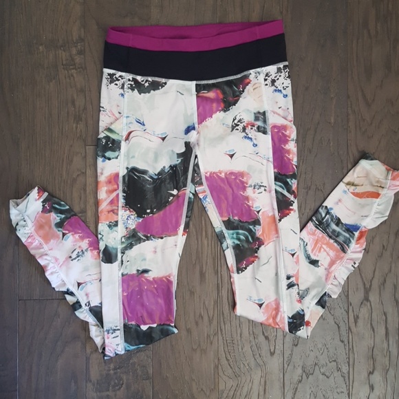 Lululemon Pigment Wave Speed Tights - Picture 1 of 4